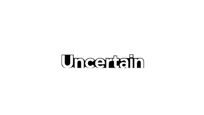 Uncertain coaching logo